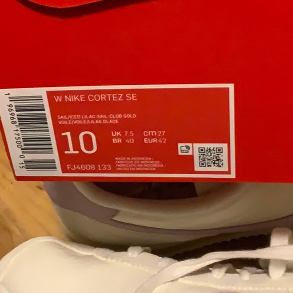 Lilac Nike Cortez NIB - Picture 7 of 7